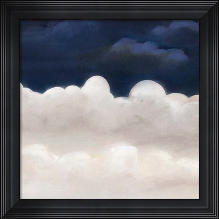 Framed Cloudy Night IV Print