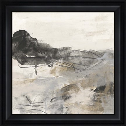Framed Stone River I Print