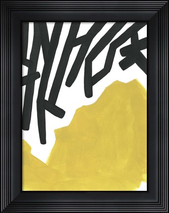 Framed Color Block Maze III Print