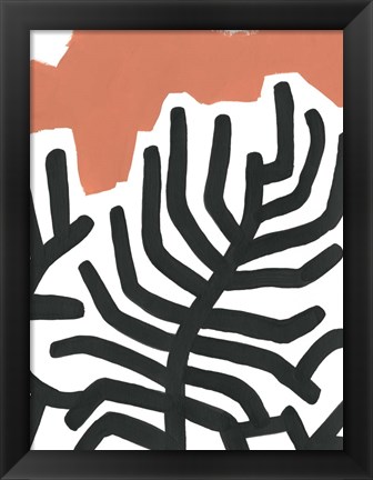 Framed Color Block Maze V Print
