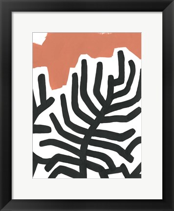 Framed Color Block Maze V Print