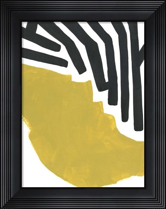 Framed Color Block Maze VIII Print