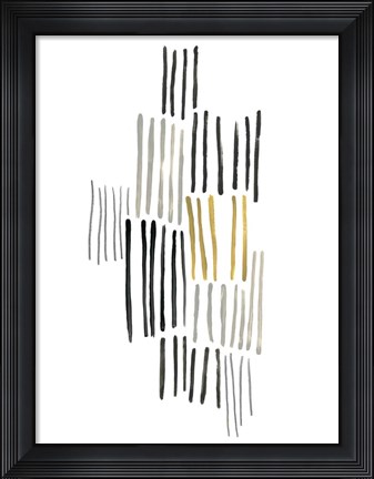 Framed Ley Lines I Print