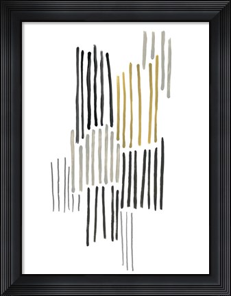 Framed Ley Lines II Print