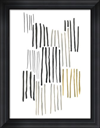 Framed Ley Lines III Print