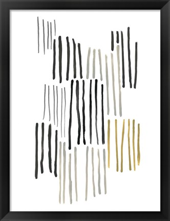 Framed Ley Lines III Print