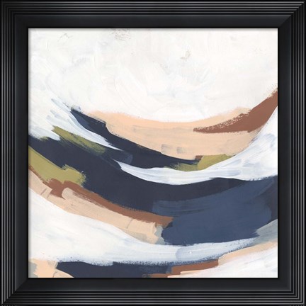 Framed Sine Wave Clouds I Print