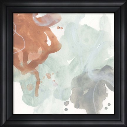Framed Clay Mist I Print