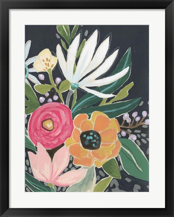 Framed Garden Interlude I Print