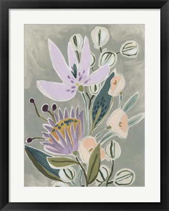 Framed Spring Lilac I Print