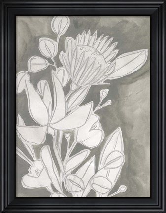 Framed Spectral Blooms II Print