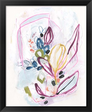 Framed Garden Allusion I Print