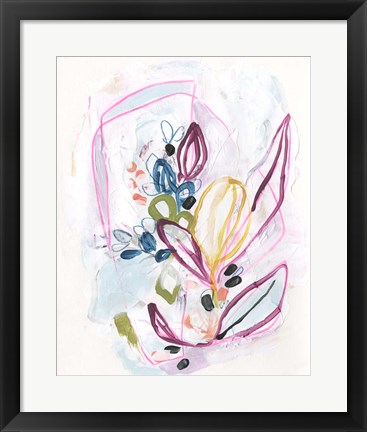 Framed Garden Allusion I Print