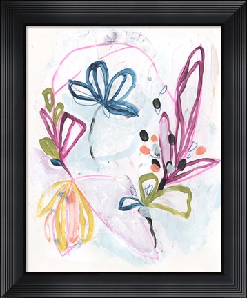 Framed Garden Allusion III Print