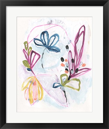 Framed Garden Allusion III Print