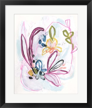Framed Garden Allusion IV Print