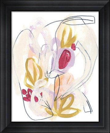 Framed Balance Bloom I Print