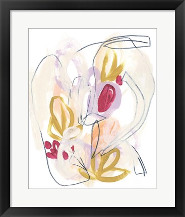 Framed Balance Bloom I Print