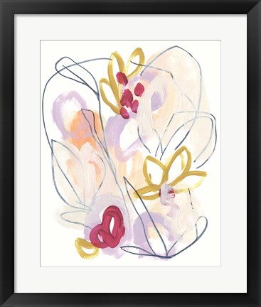 Framed Balance Bloom II Print