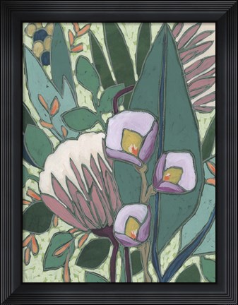 Framed Tropical Reverie II Print