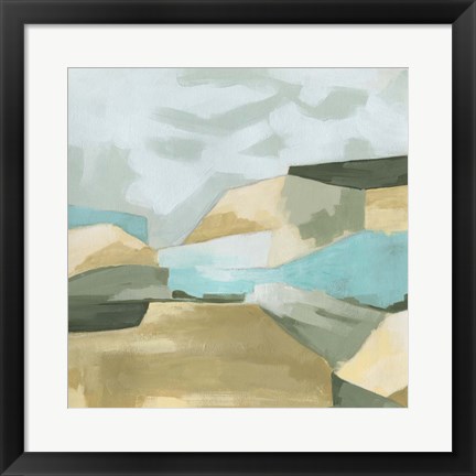 Framed Optical Fields II Print