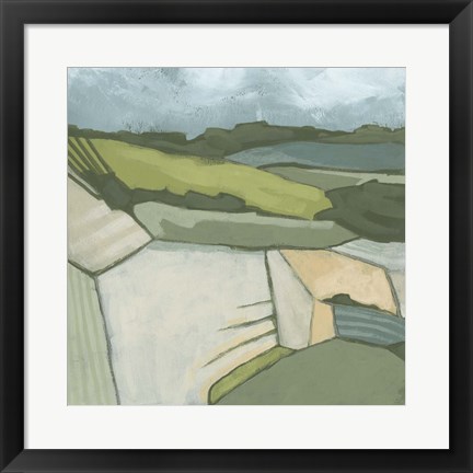 Framed Field &amp; Valley II Print