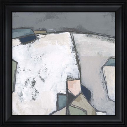 Framed Bird&#39;s Eye Valley II Print