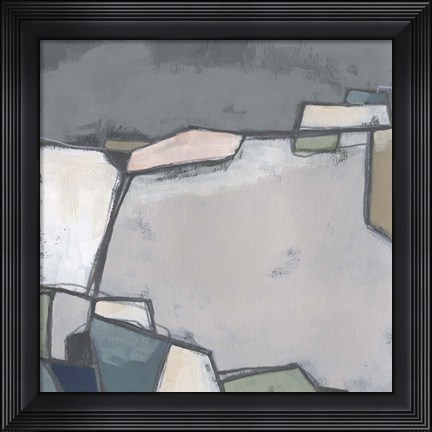 Framed Bird's Eye Valley III Print