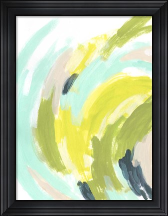 Framed Tidal Vortex I Print