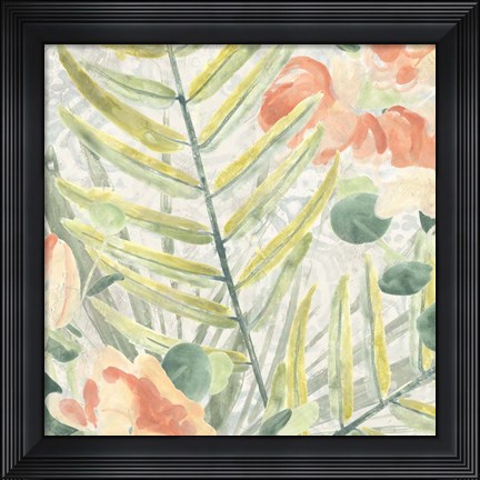 Framed Palm Garden III Print