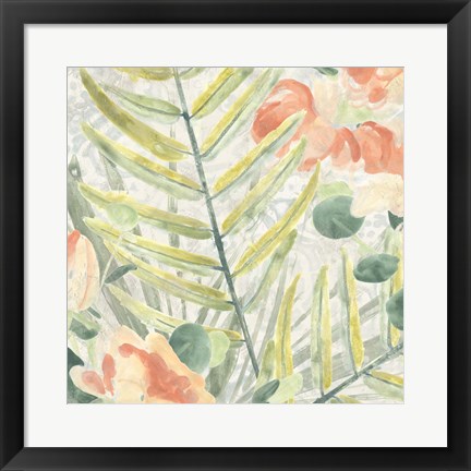 Framed Palm Garden III Print