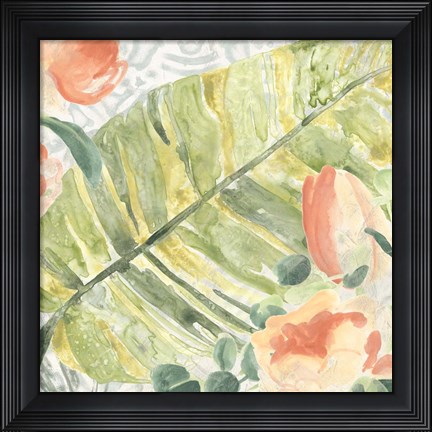 Framed Palm Garden IV Print