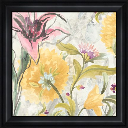 Framed Garden al Fresco II Print