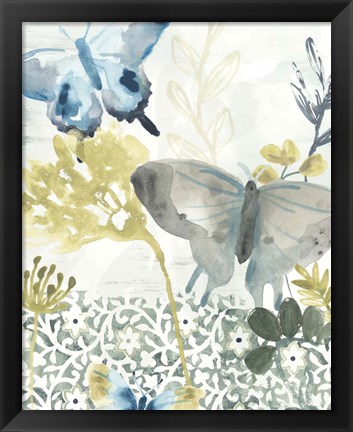 Framed Butterfly Concerto I Print