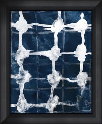 Framed Indigo Memory I Print