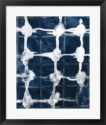 Framed Indigo Memory I Print