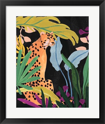 Framed Cheetah Kingdom I Print