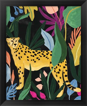 Framed Cheetah Kingdom III Print