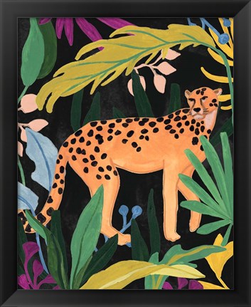 Framed Cheetah Kingdom IV Print