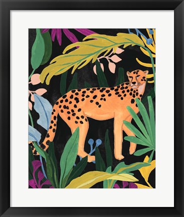 Framed Cheetah Kingdom IV Print