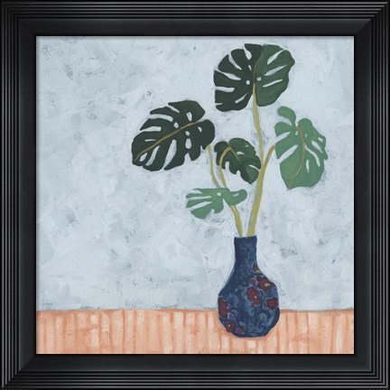 Framed Parlor Monstera I Print