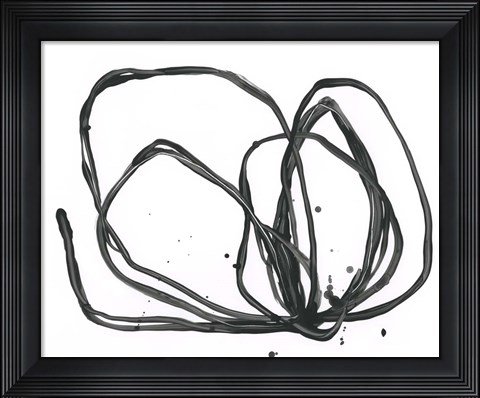 Framed Twine Bundle I Print