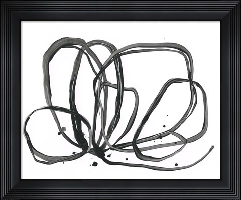Framed Twine Bundle II Print