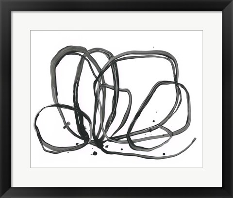 Framed Twine Bundle II Print