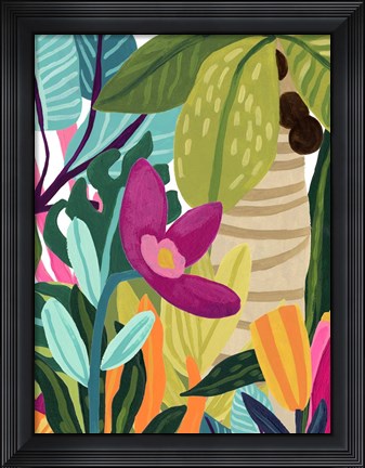 Framed Island Thicket I Print