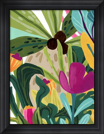 Framed Island Thicket II Print