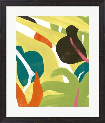 Framed Mod Tropics II Print