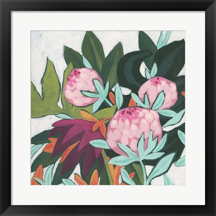 Framed Jungle Jewel II Print