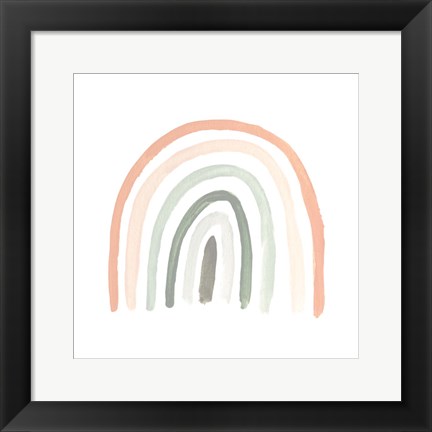 Framed Sweet Rainbow I Print