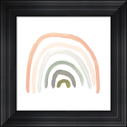 Framed Sweet Rainbow II Print